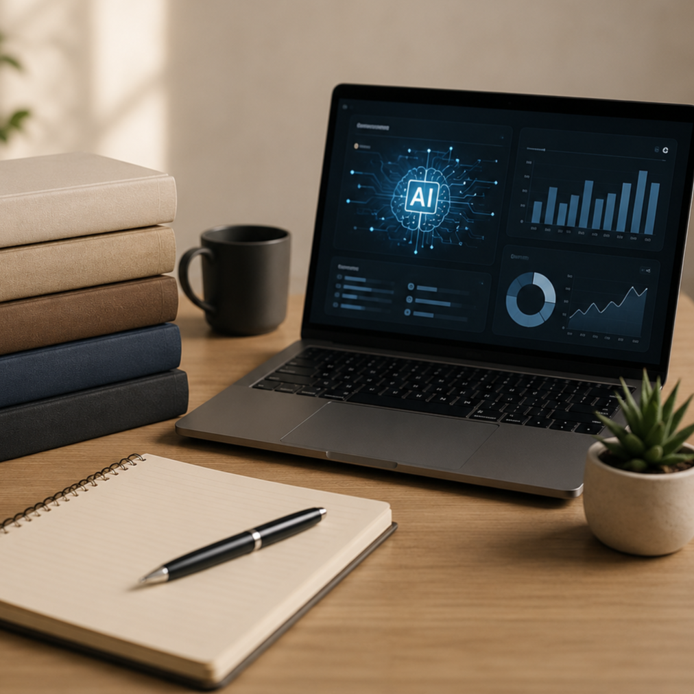 Professional financial advisor at desk — MDP Advisory bookkeeping and business advisory