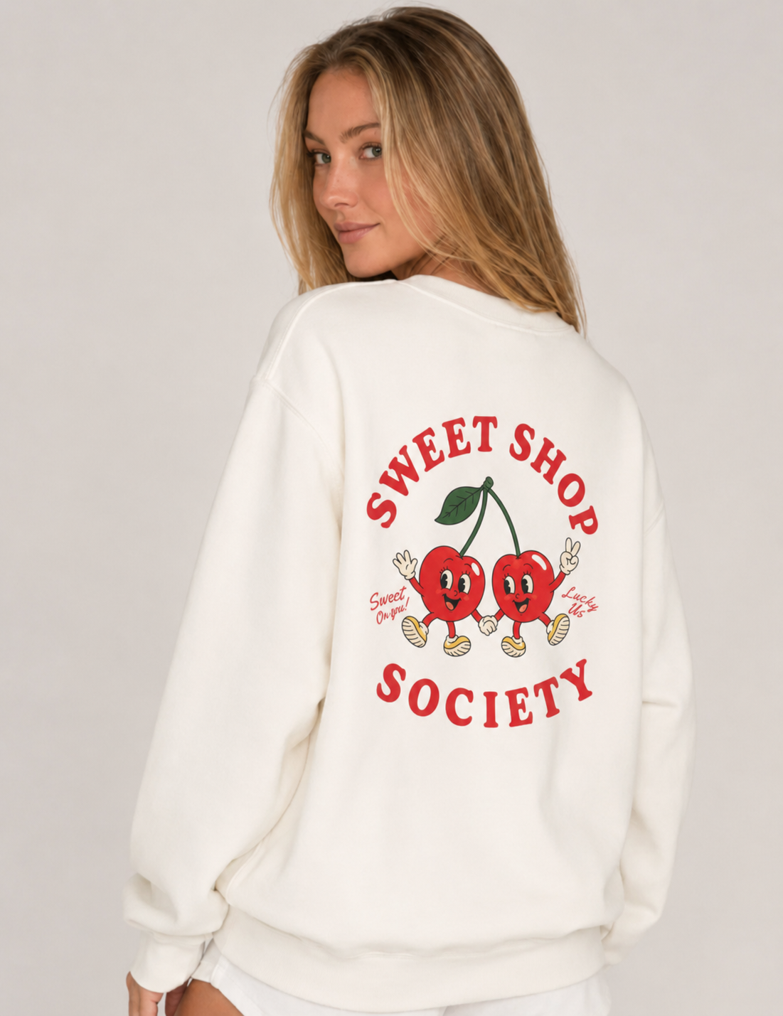 Cherry Love Crewneck