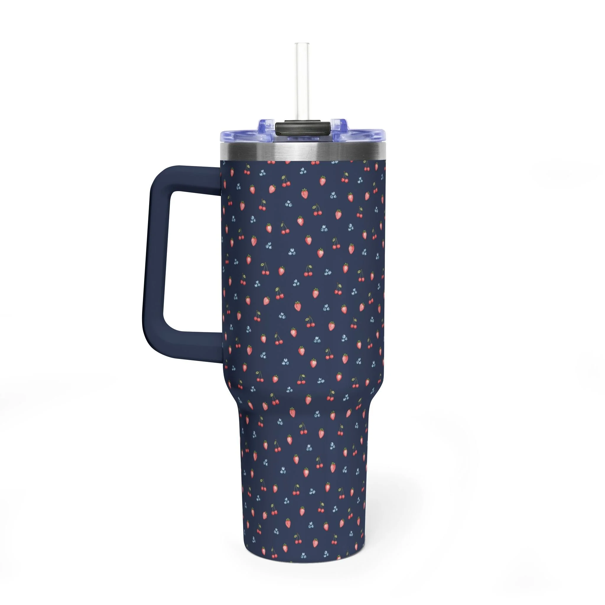 blue berry patter summer berry