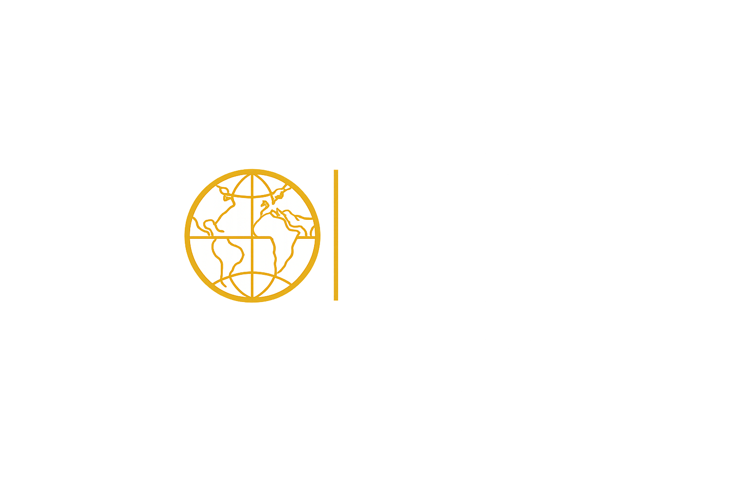 United Nations logo featuring a golden globe centered on a black background, with the words 'United Nations' in English and French beside it.