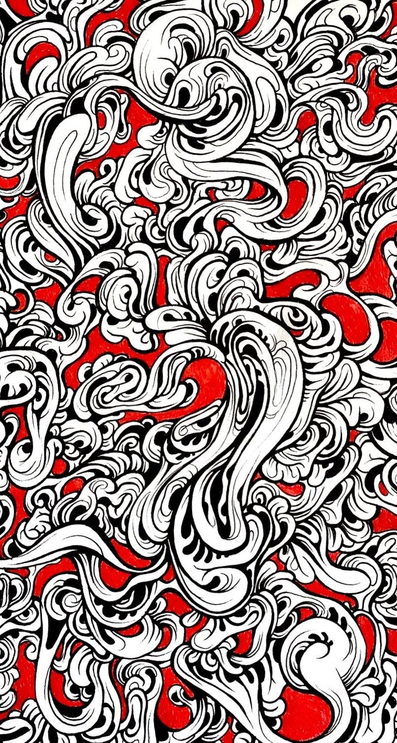 Red Swirls