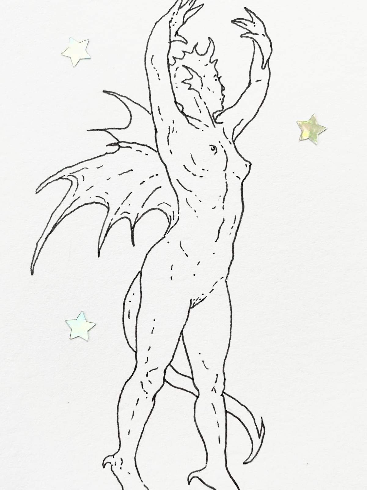 Demon Trading Card 1
