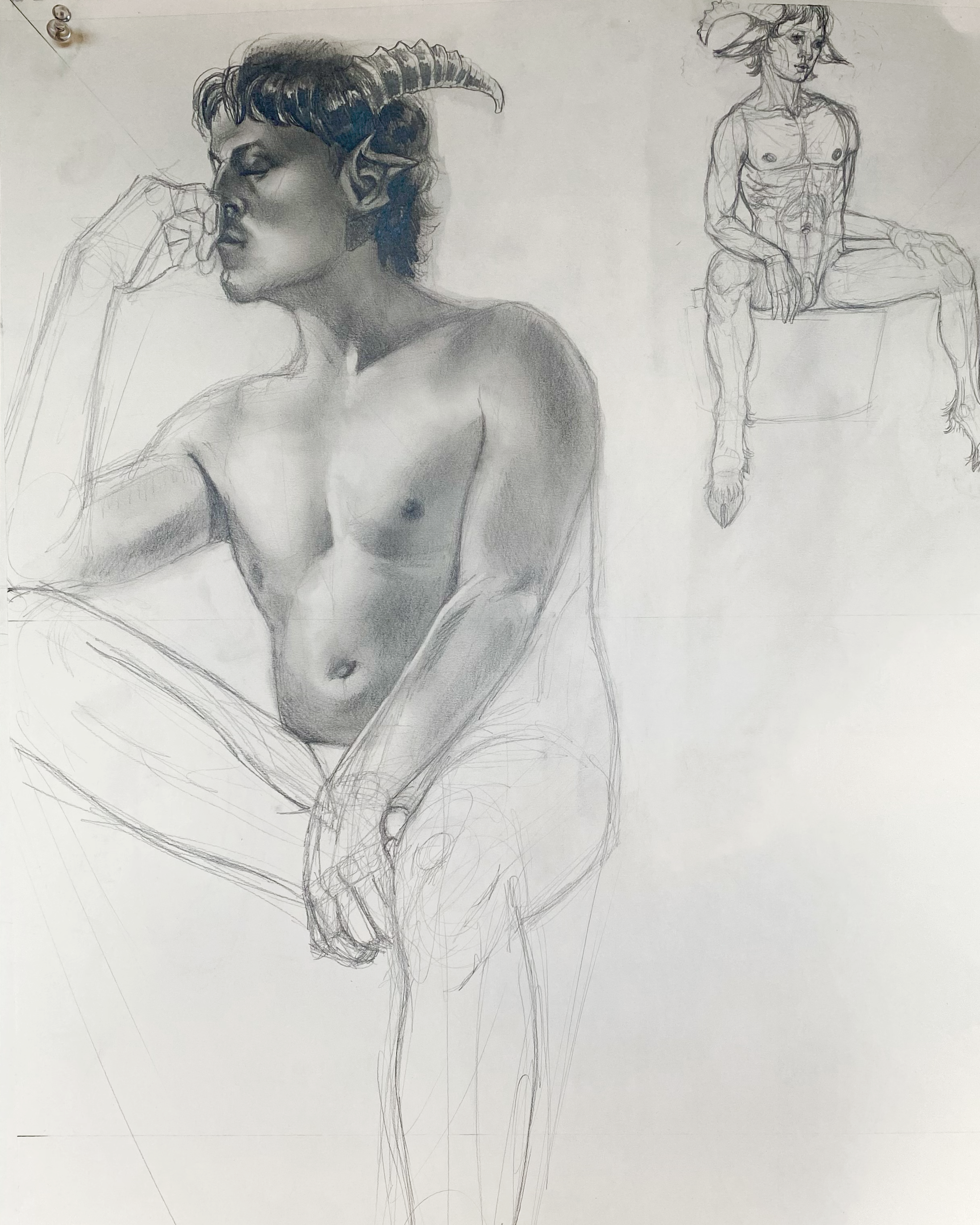 Life Drawing Satyr