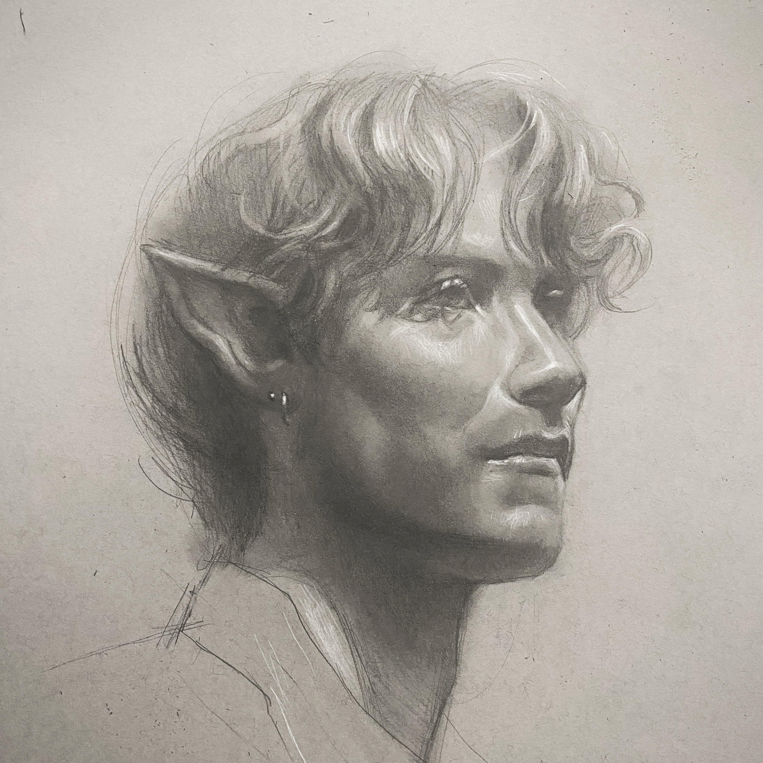 Life Drawing Elf