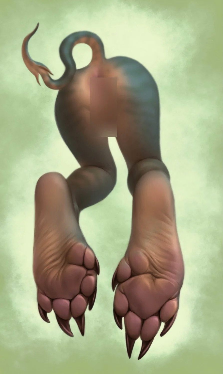 Gray Demon Booty