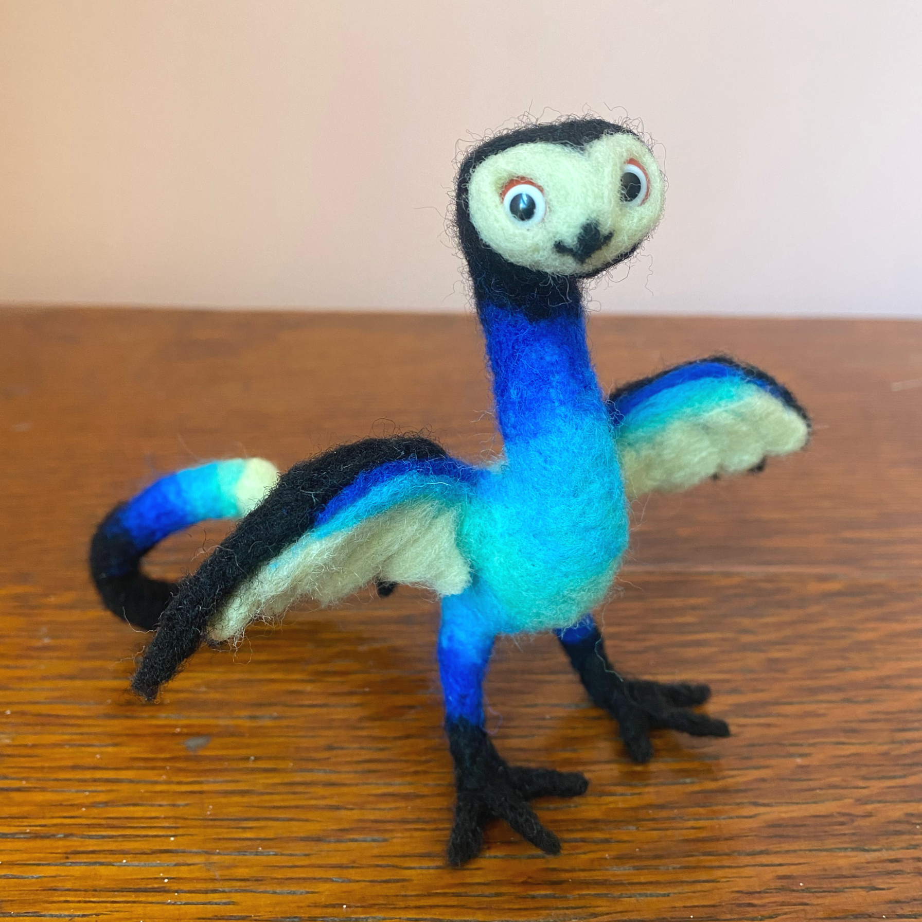 Blue moon owl
