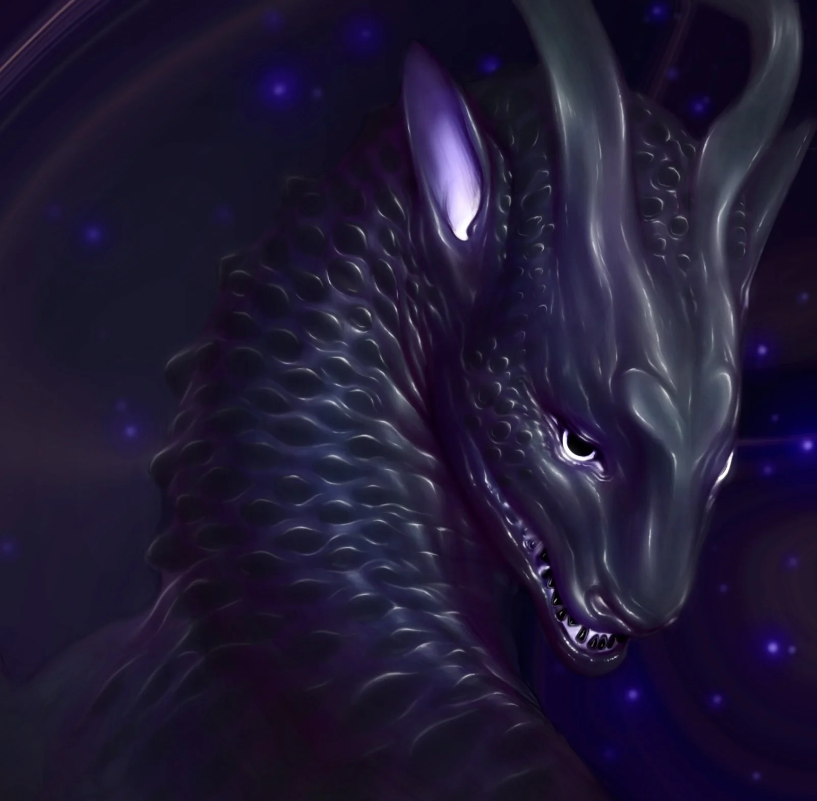 Dark Pearl Dragon