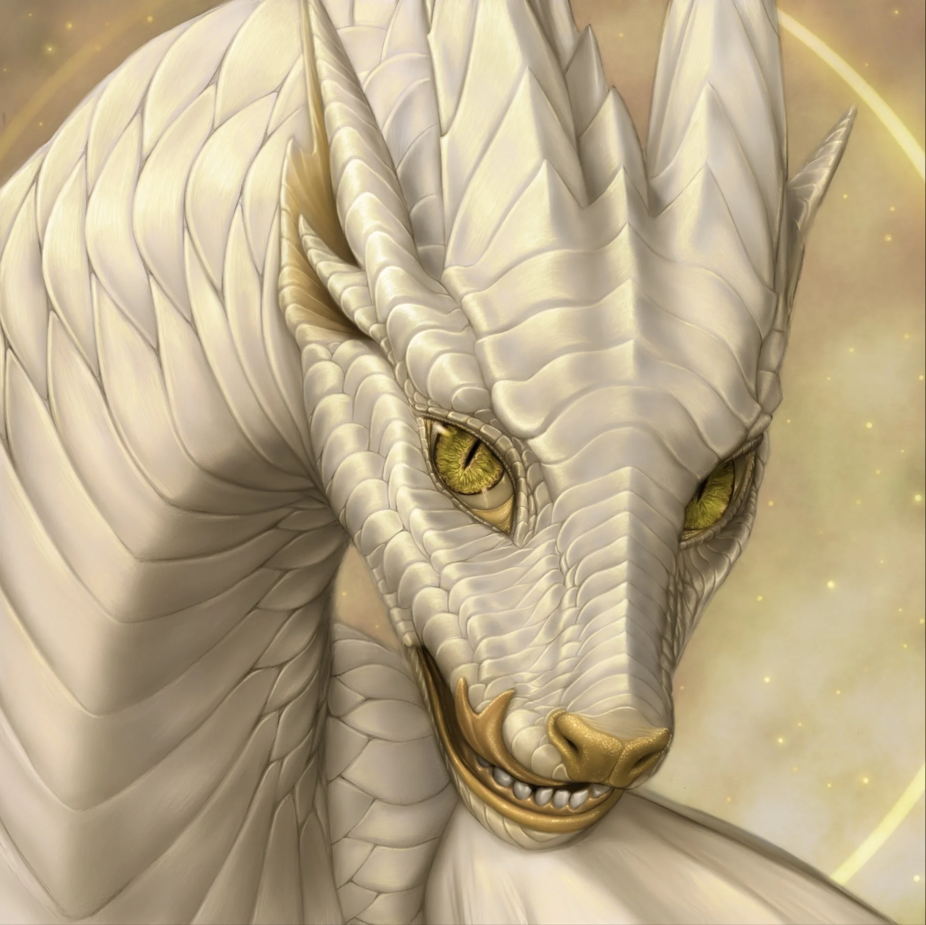 White Gold Dragon