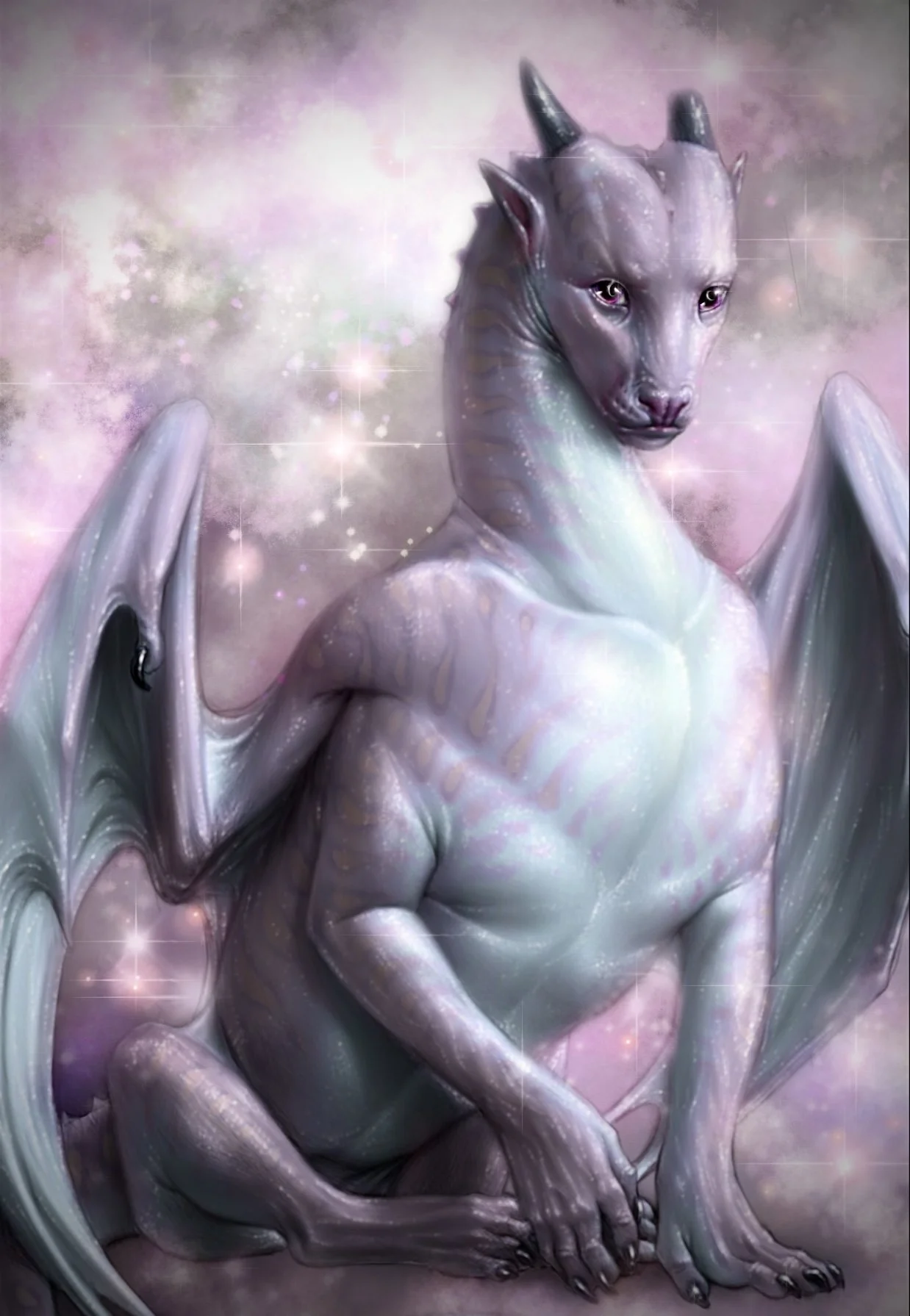 Purple Sparkle Dragon