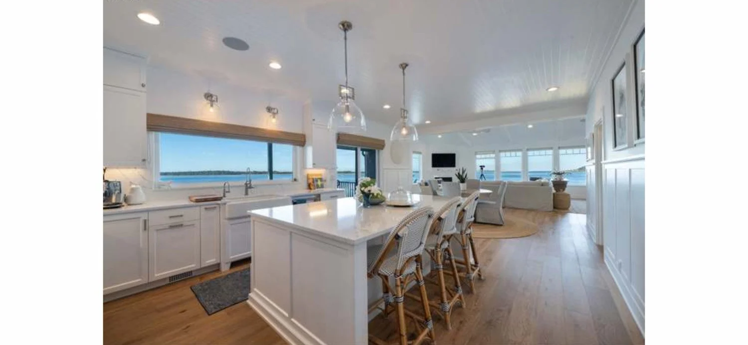 bright white kitchen