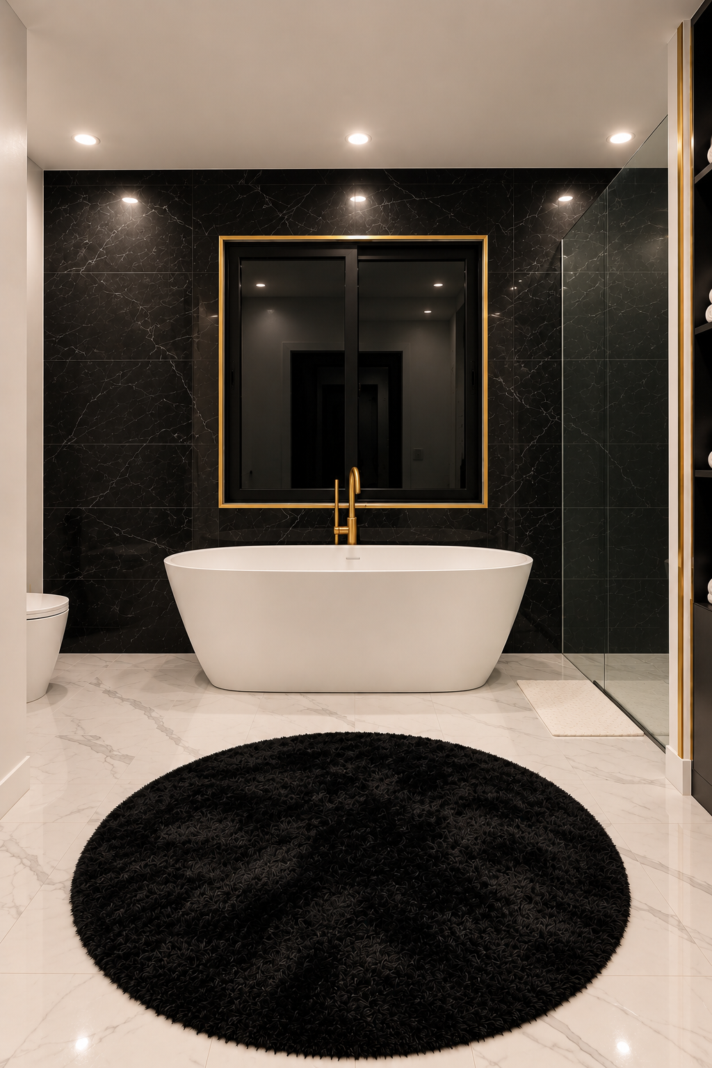 Master Bathroom Focal Wall