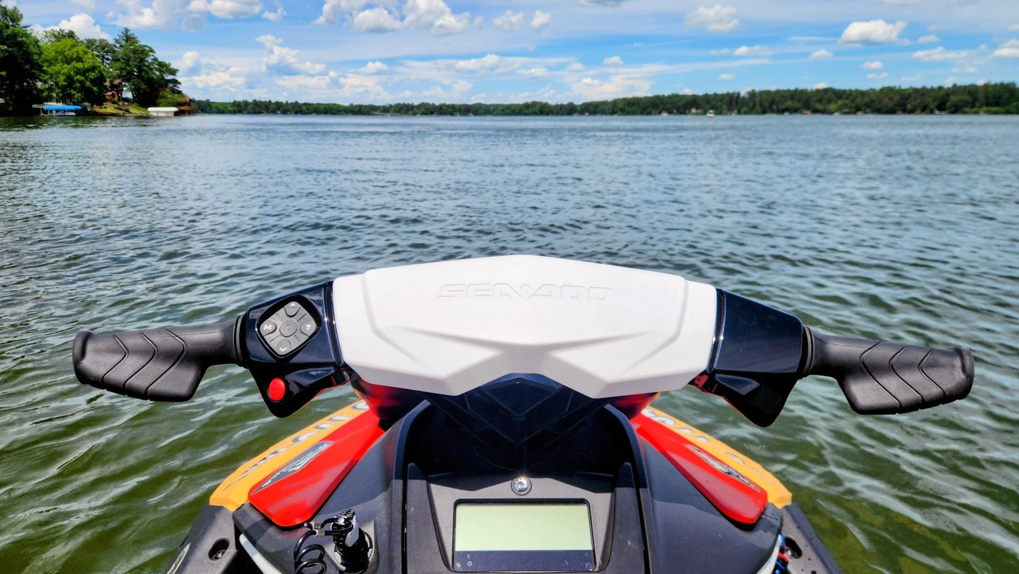 No rain in the forecast this weekend, this could be you! #chetek #jetski
