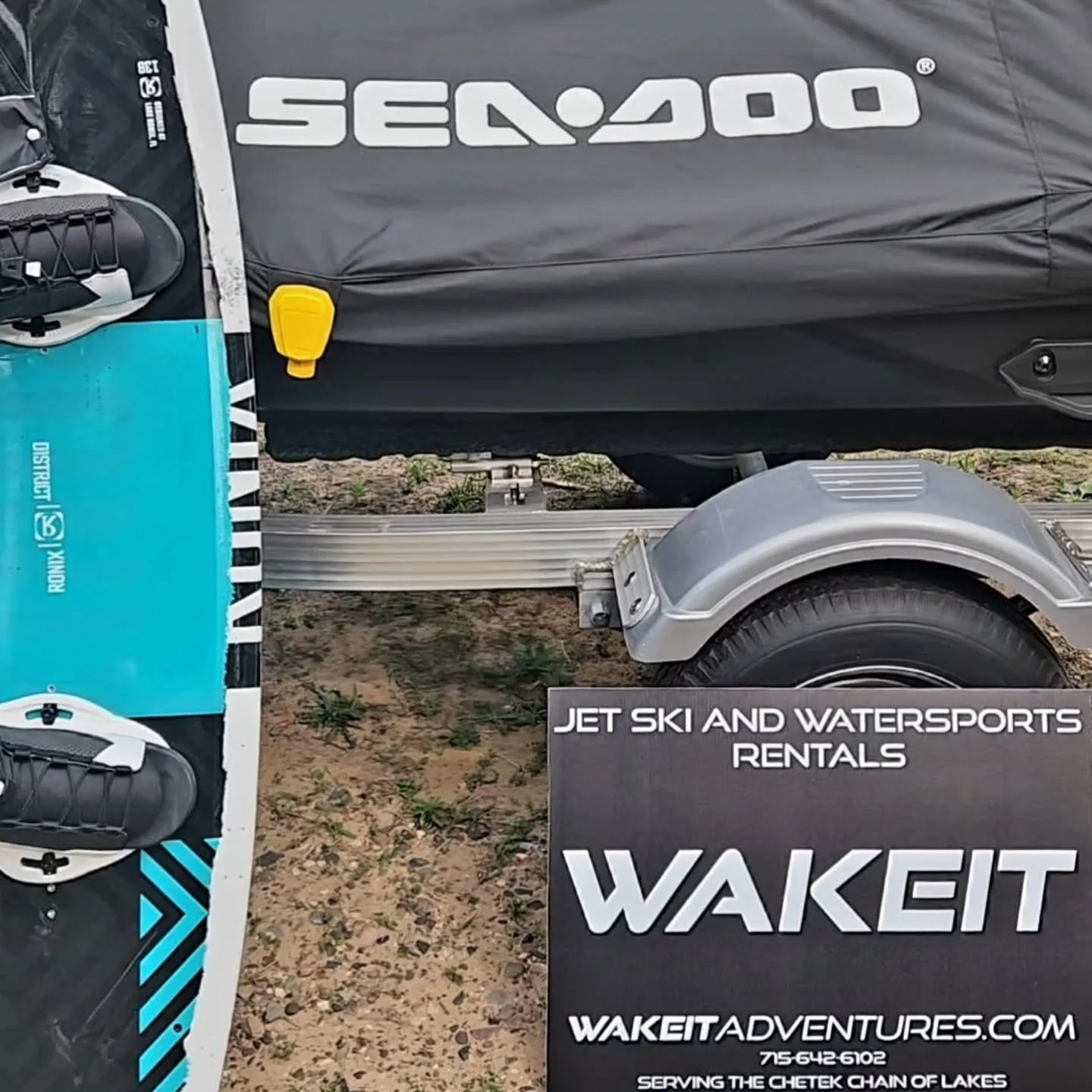 It's been a journey and not without some speedbumps but we are finally LIVE! Our website is now accepting bookings! We're starting off small with a jetski and a wakeboard but over the next week we'll be adding a few more towables.