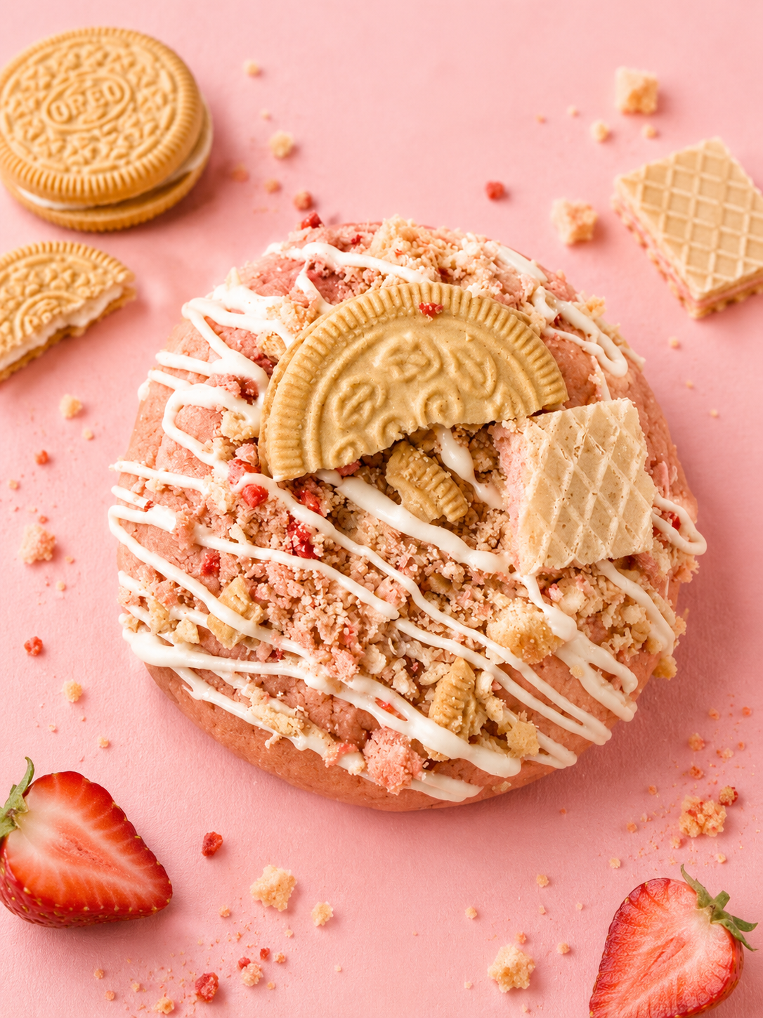 Strawberry Crunch Cookie