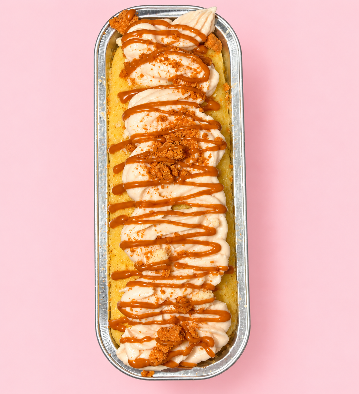 Biscoff Banana Pudding Mini Cake