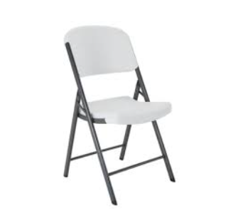 White Contour Folding Chair
$3.50 Each