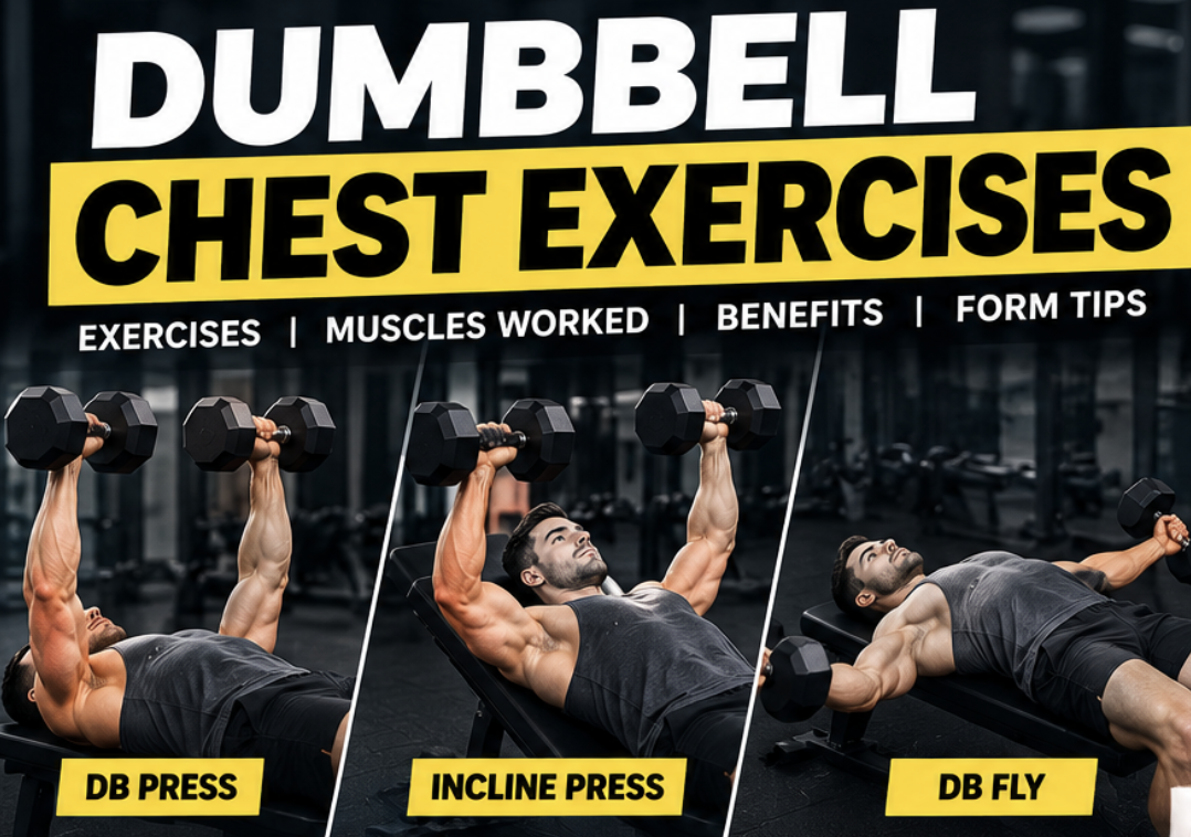 Best Dumbbell Exercises for Chest Hypertrophy