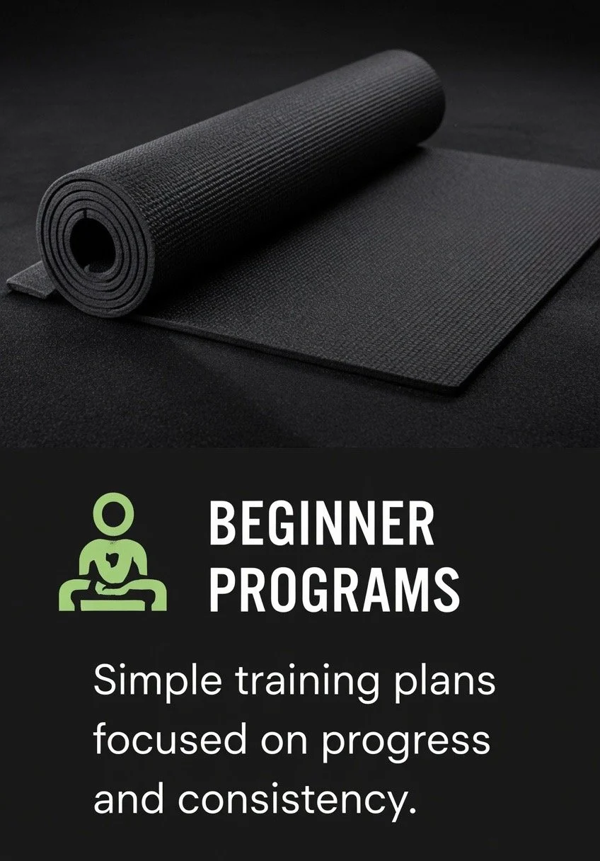 training plans focused on progress and consistency