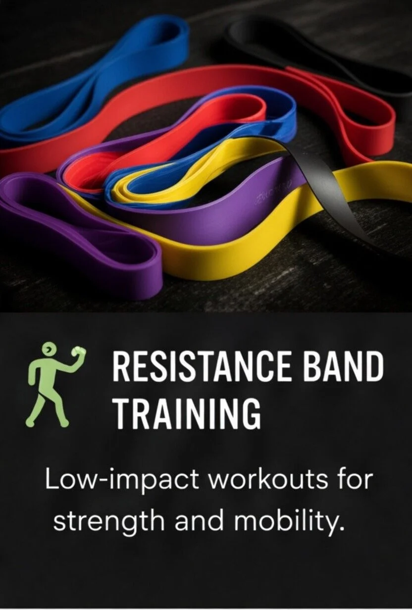 resistance bands workouts for strength and mobility