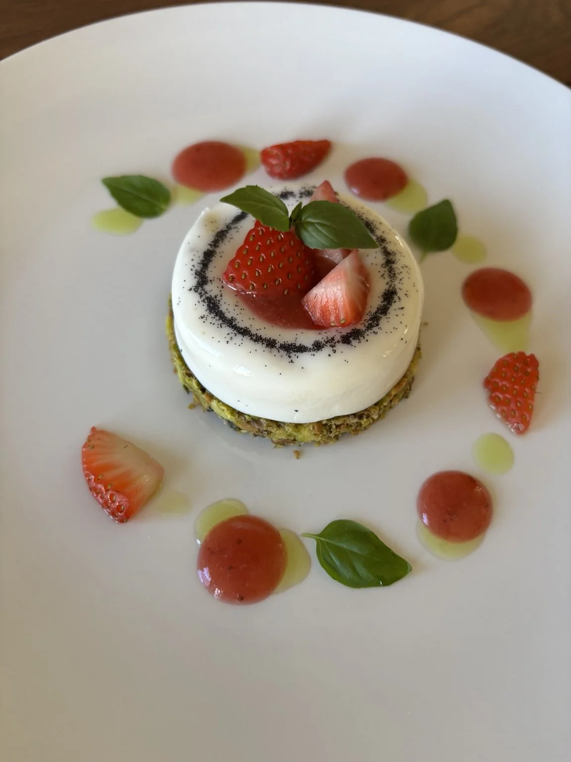 Strawberry Panna Cotta