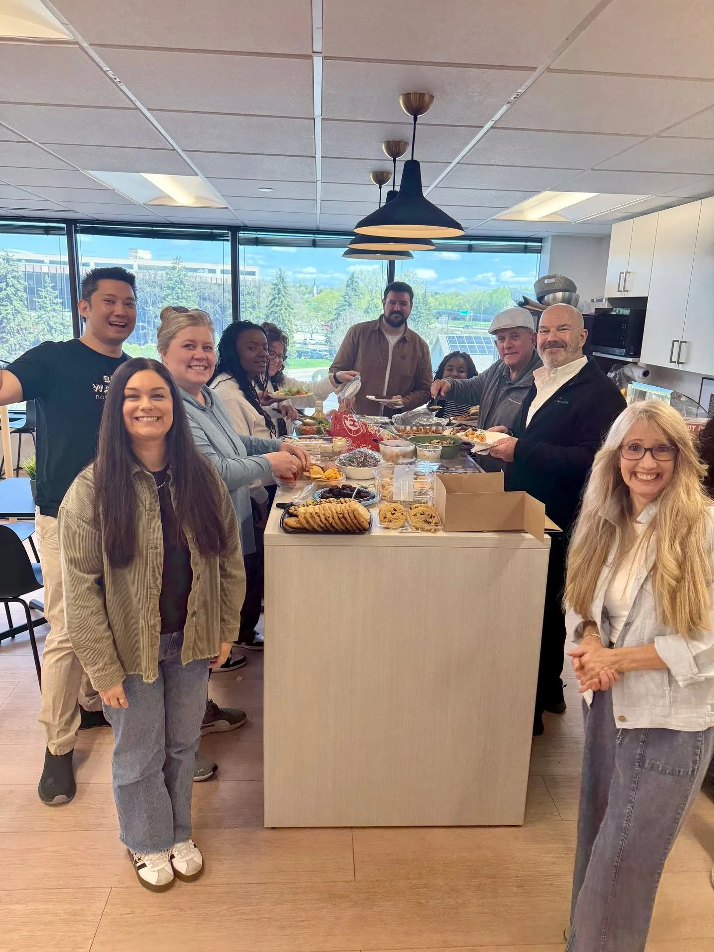It's potluck day at KW Edina! Our first team meeting potluck of 2026 was a success. From hotdogs and ribs to every dessert imaginable, it was a feast.

Thank you to all of our agents for bringing such delicious food and joining us!