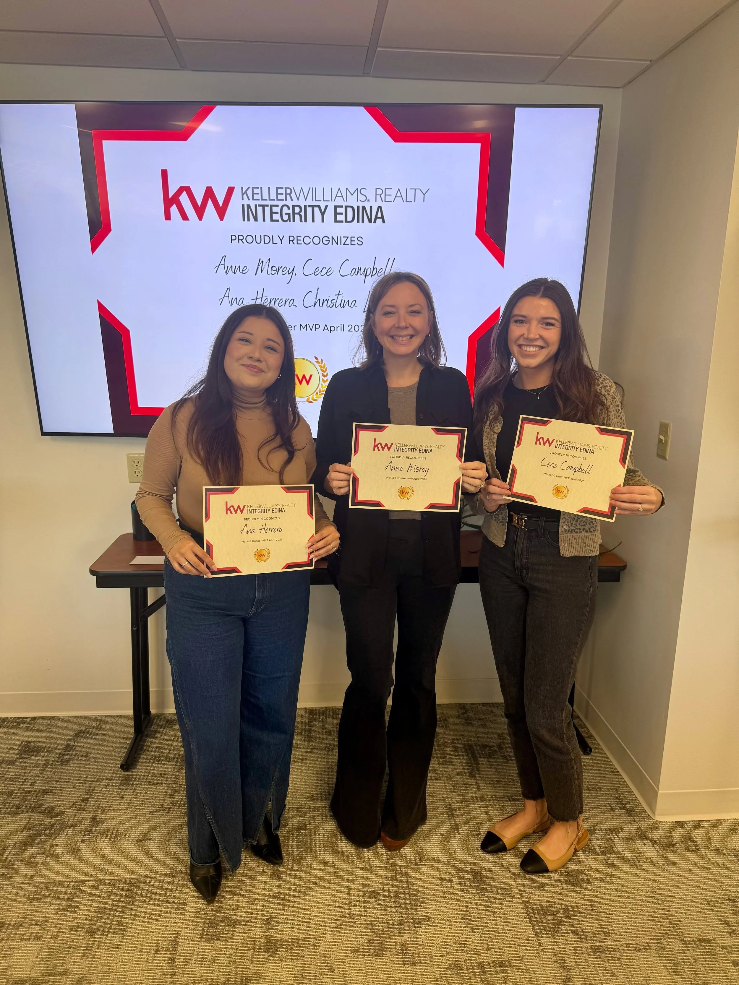 Last week we named a new Market Center MVP for the month, and after hosting such a successful Red Day it was only fitting to honor the four amazing agents responsible for planning everything! 

Not only did we have a record-breaking agent turn out, b