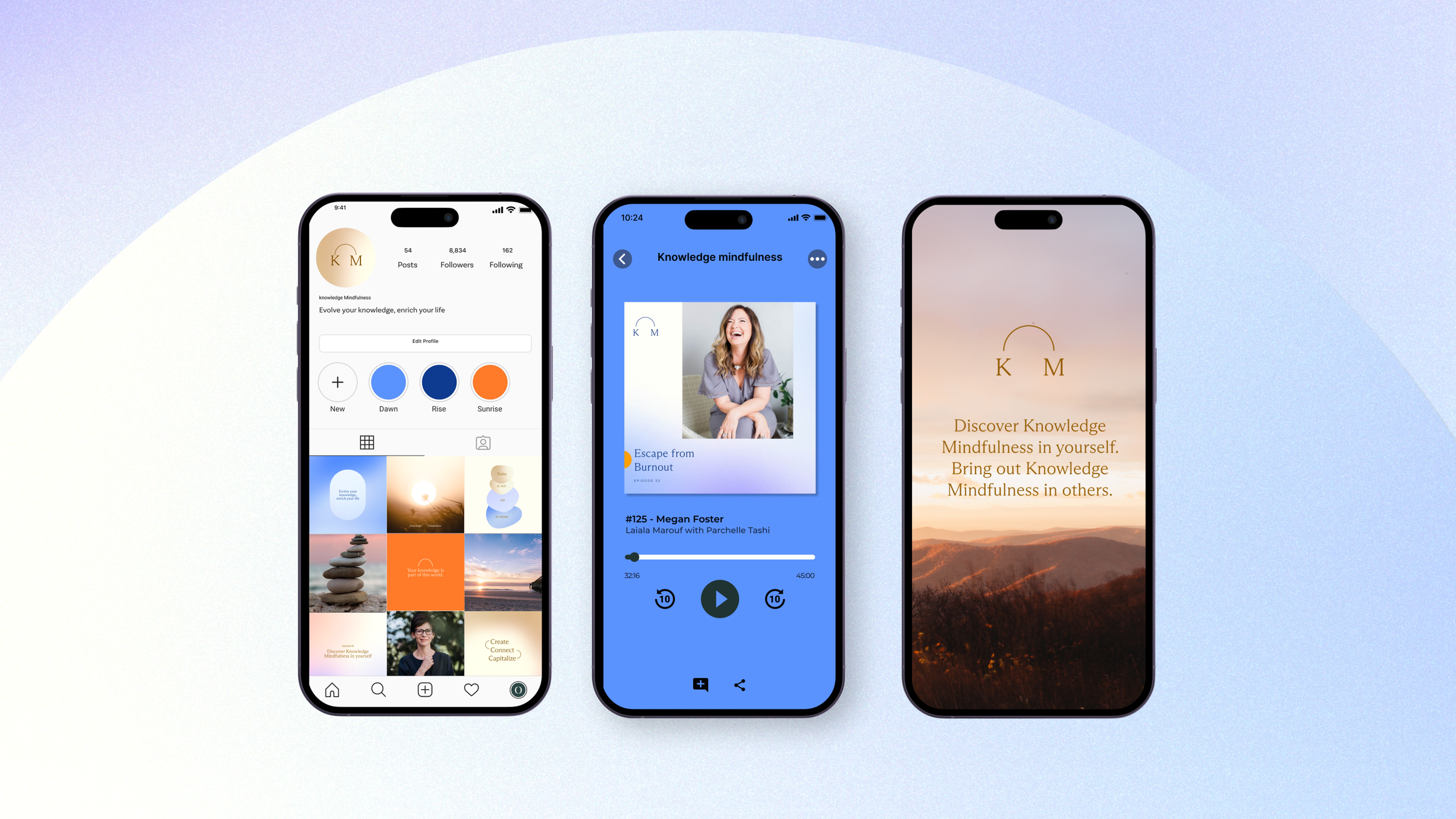 Brand identity design for Knowledge Mindfulness by Mindsy Design