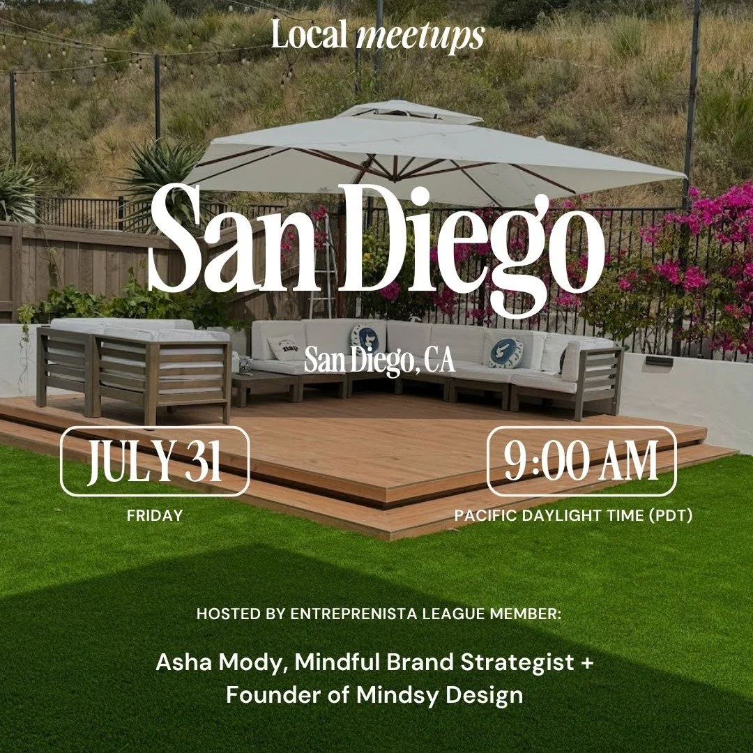 **Less pitching. More presence.**

San Diego women founders, you&rsquo;re invited to join us for a thoughtful morning of coffee, conversation, and meaningful connection.

No panels.

No pressure.

No perfect elevator pitch.

Just women building real 