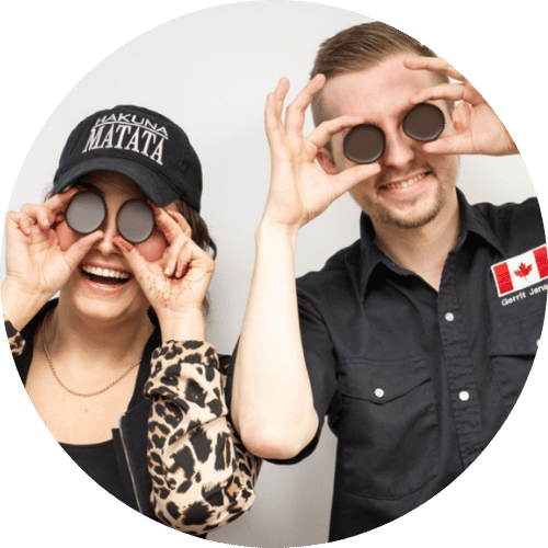 Gerrit Janssen and Kathryn Kozody, founders of Dwarf Stars Chocolates