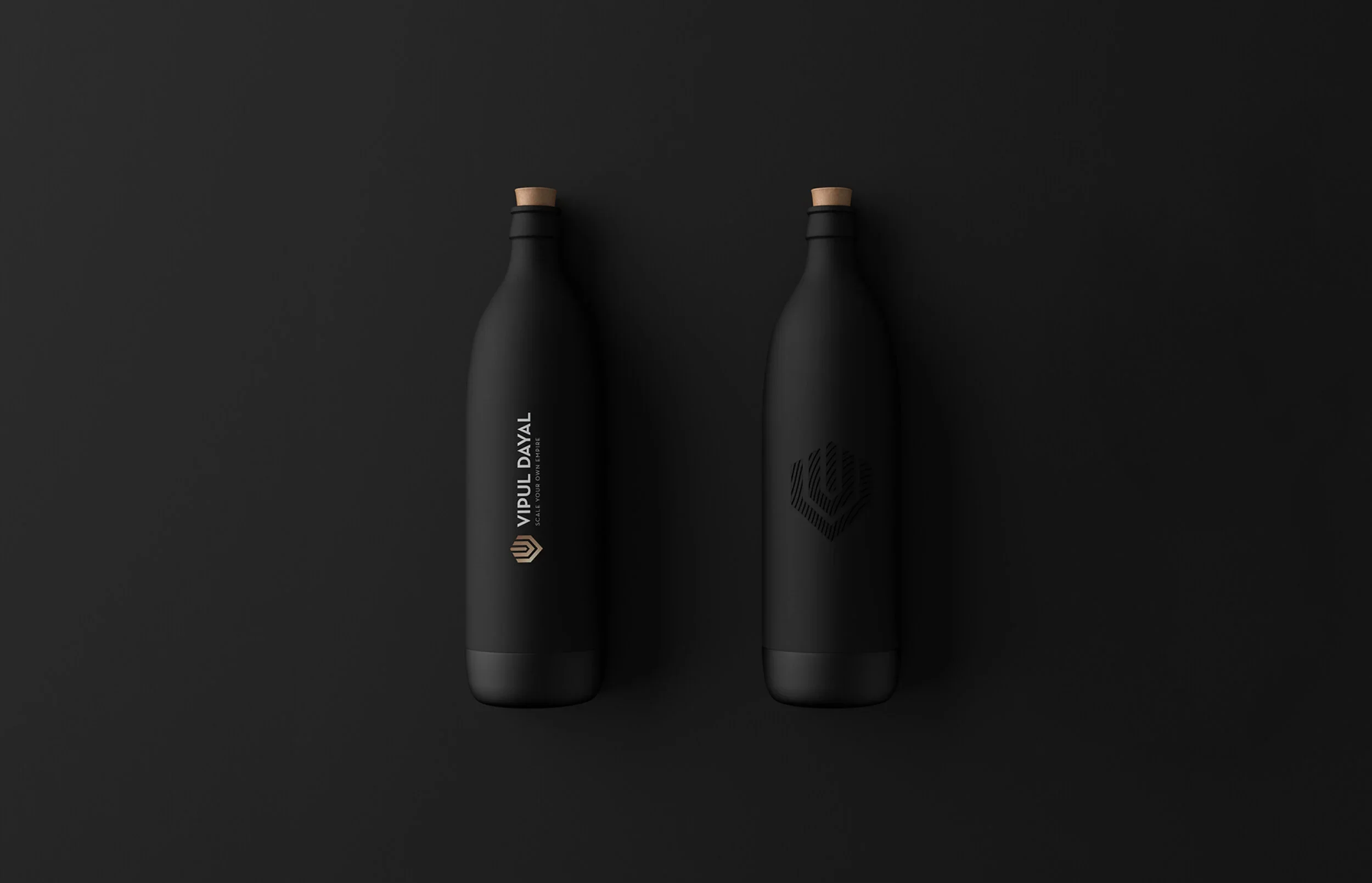 Brand identity design for Vipul Dayal by Mindsy Design