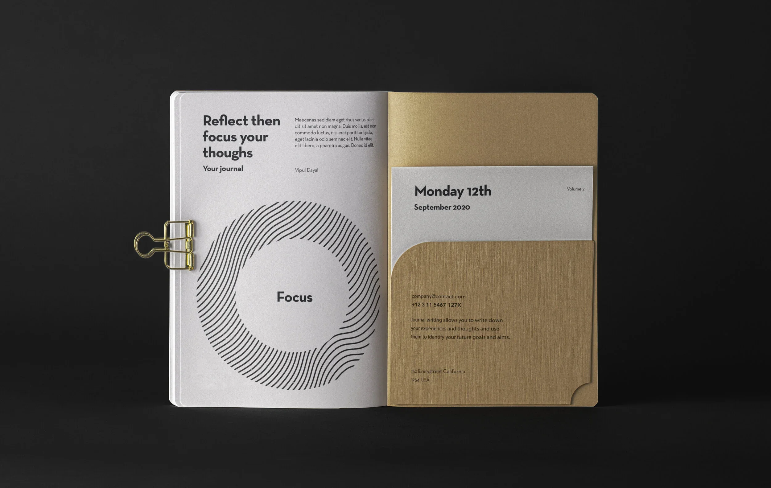 Brand identity design for Vipul Dayal by Mindsy Design
