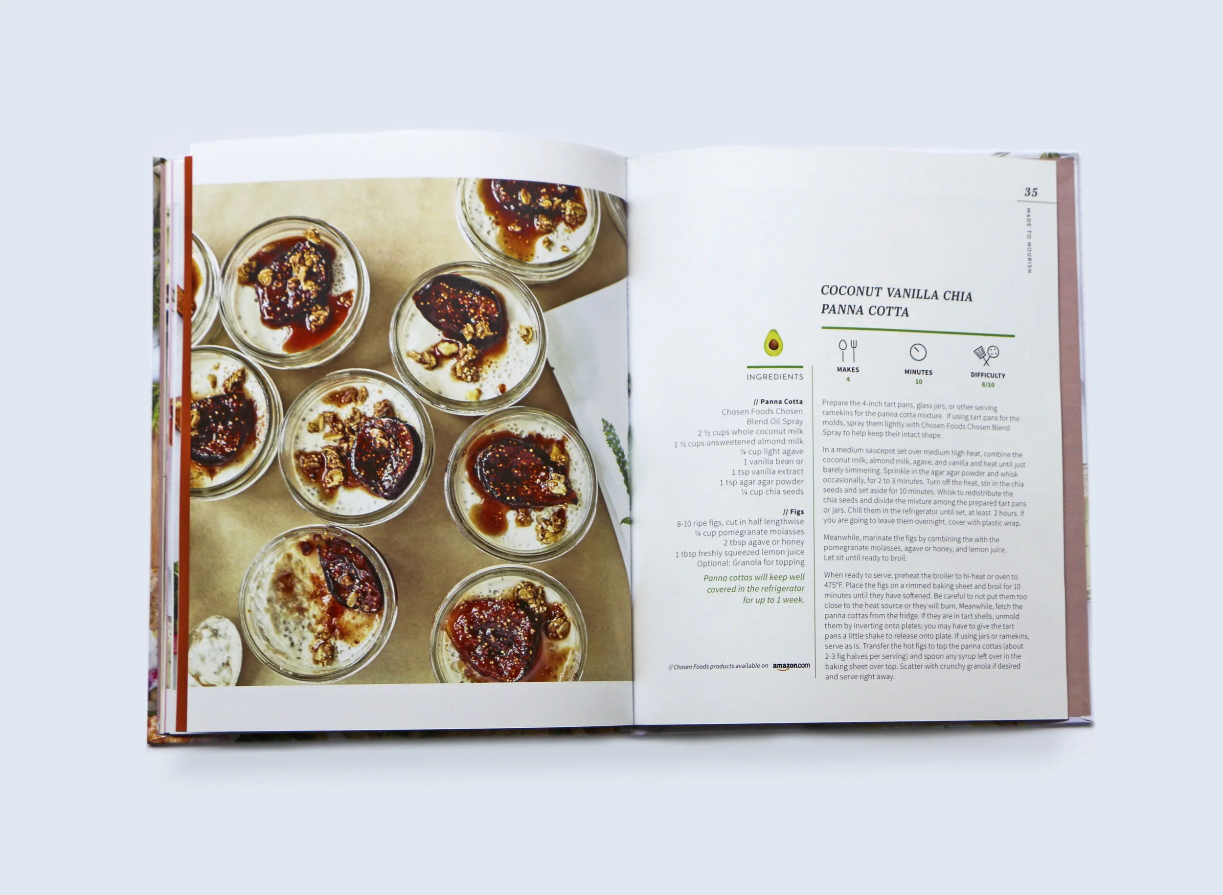 Brand identity design for Chosen Food Cookbook by Mindsy Design