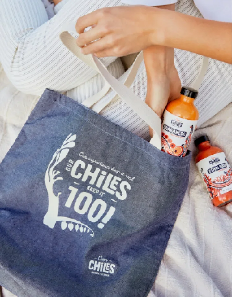 Brand identity design for Cien Chiles by Mindsy Design