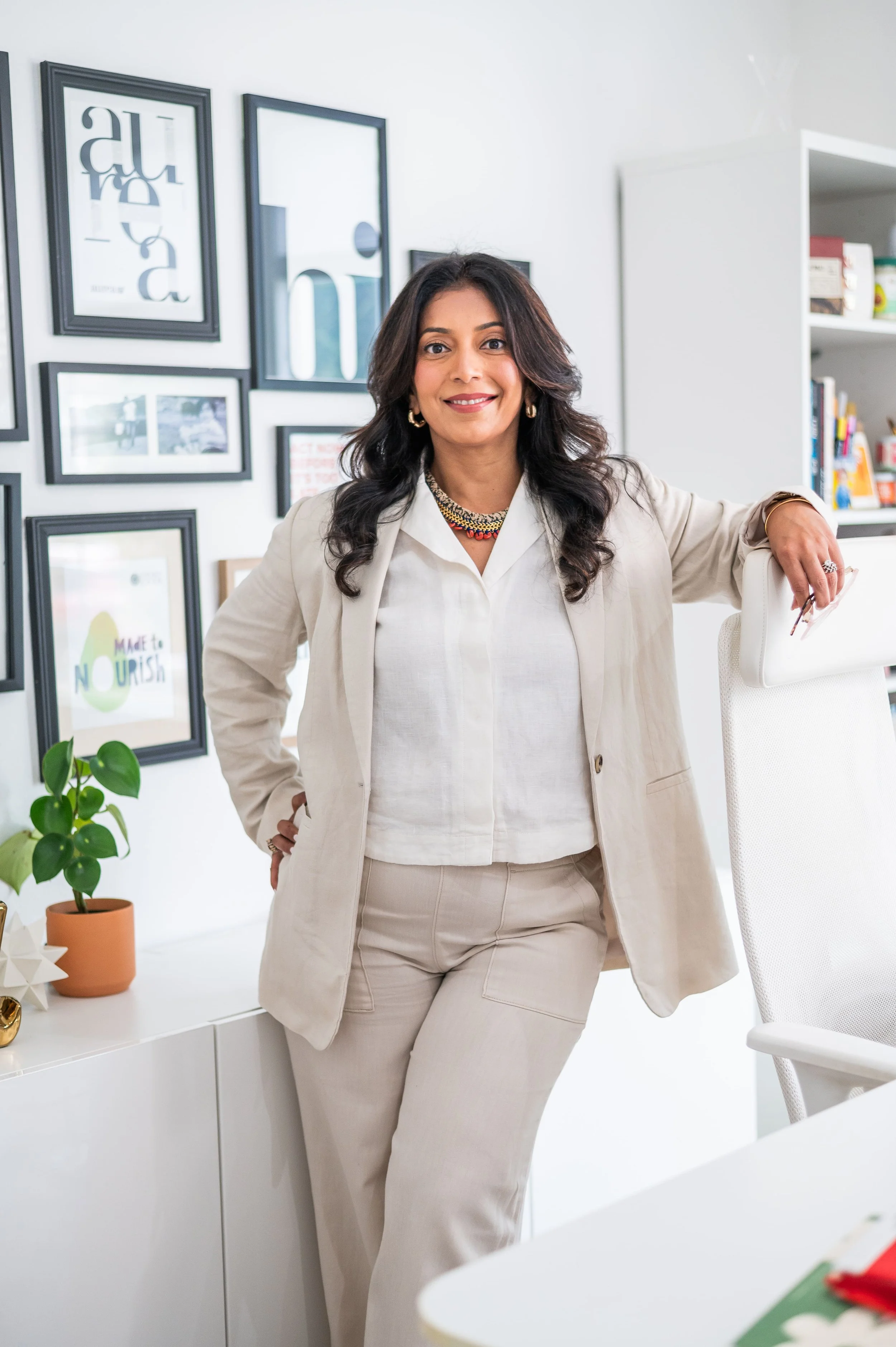 Asha Mody, founder of Mindsy Design Studio, brand strategist and creative director based in San Diego California