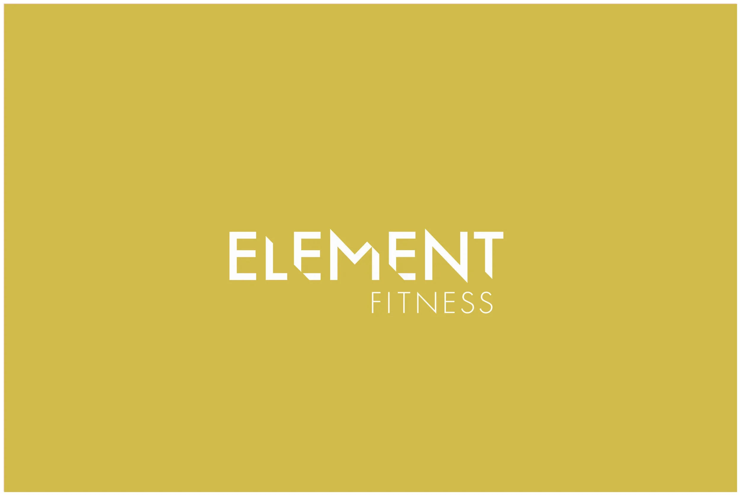 Brand identity design for Element Fitness by Mindsy Design