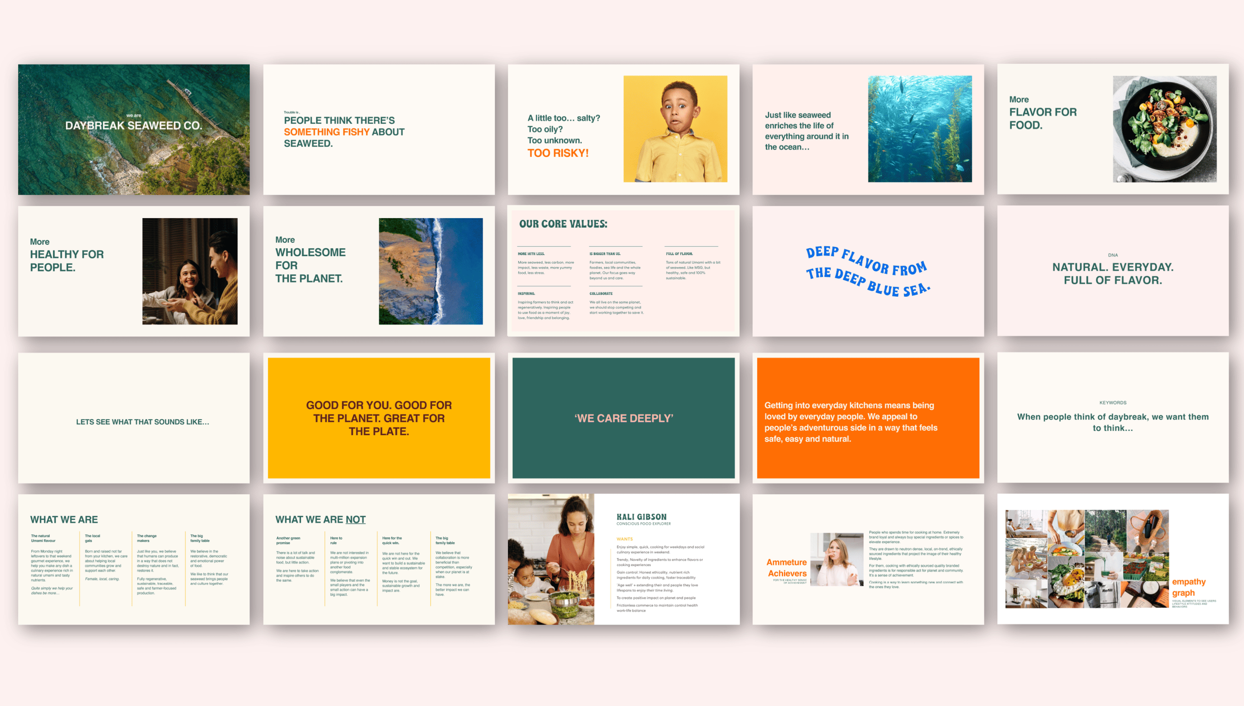 Brand identity design for Daybreak Seaweed Co. by Mindsy Design
