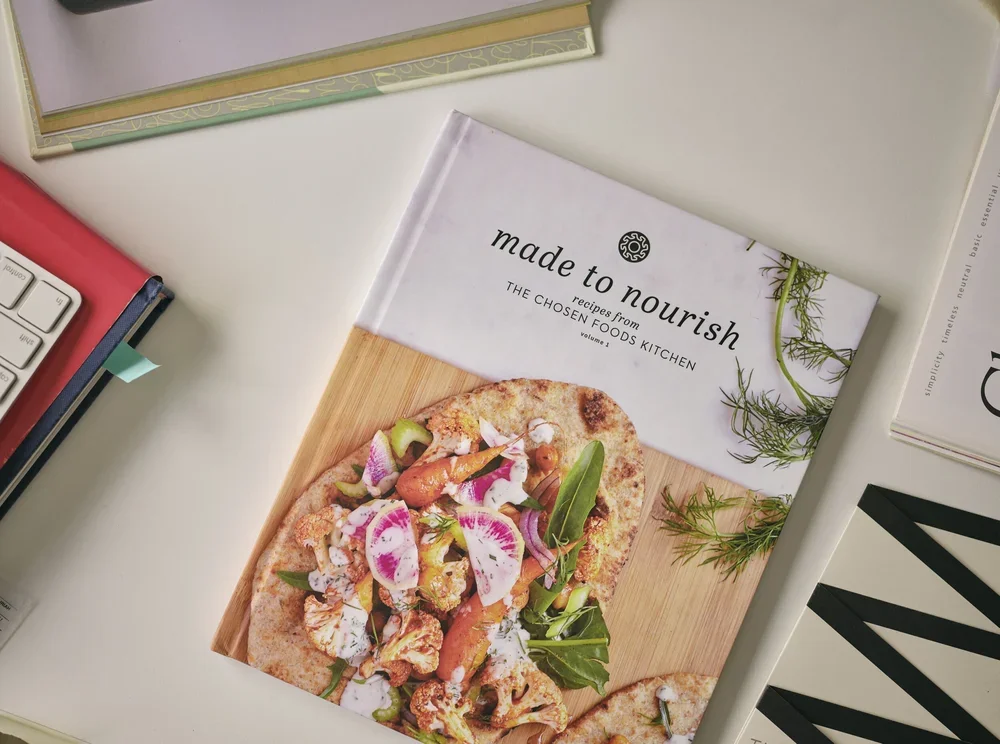 Brand identity design for Chosen Food Cookbook by Mindsy Design