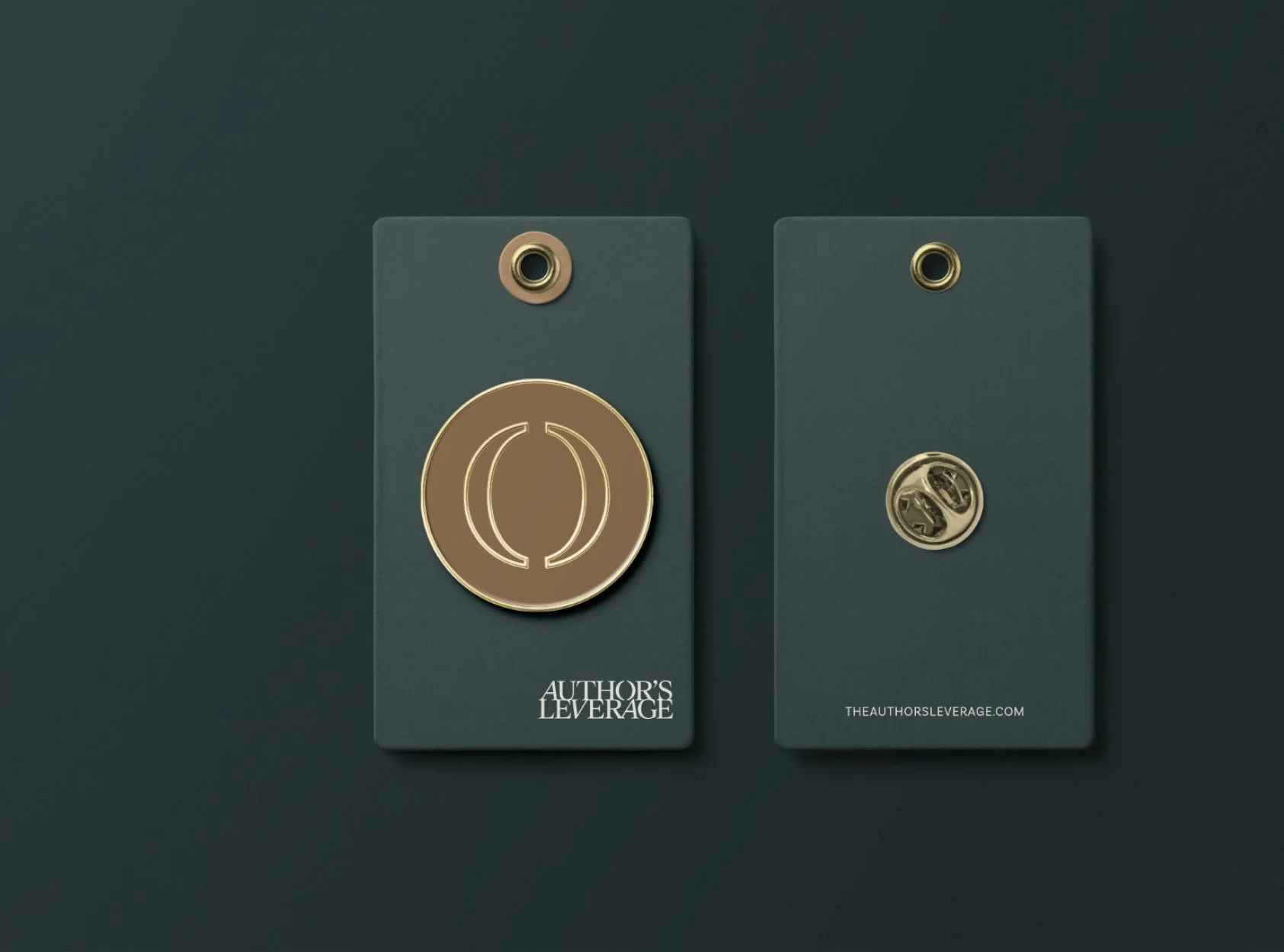 Brand identity design for Author's Leverage by Mindsy Design