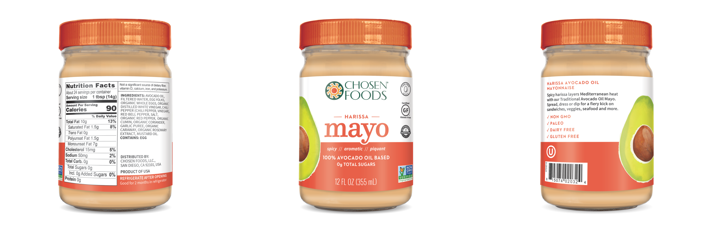 Brand identity design for Chosen Foods Avocado Oil Mayo by Mindsy Design
