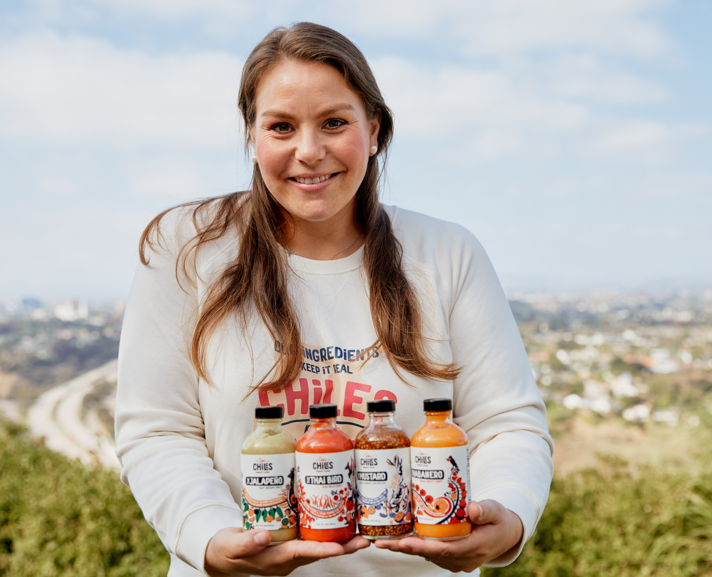 Portrait of Maria Covarrubias - Founder of Cien Chiles