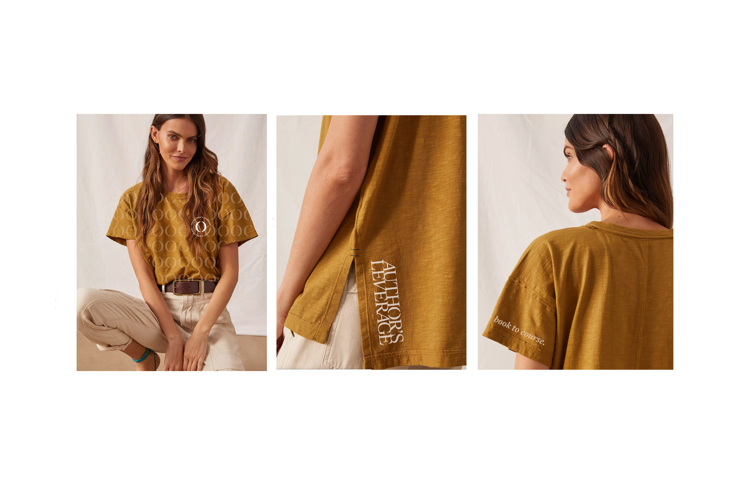 Brand identity design for Author's Leverage by Mindsy Design