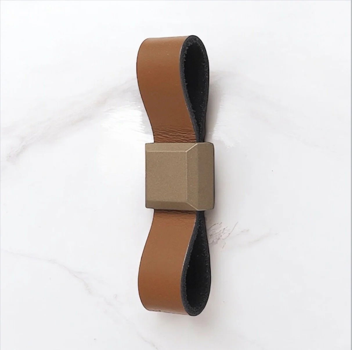 Modern Leather Cabinet Handle