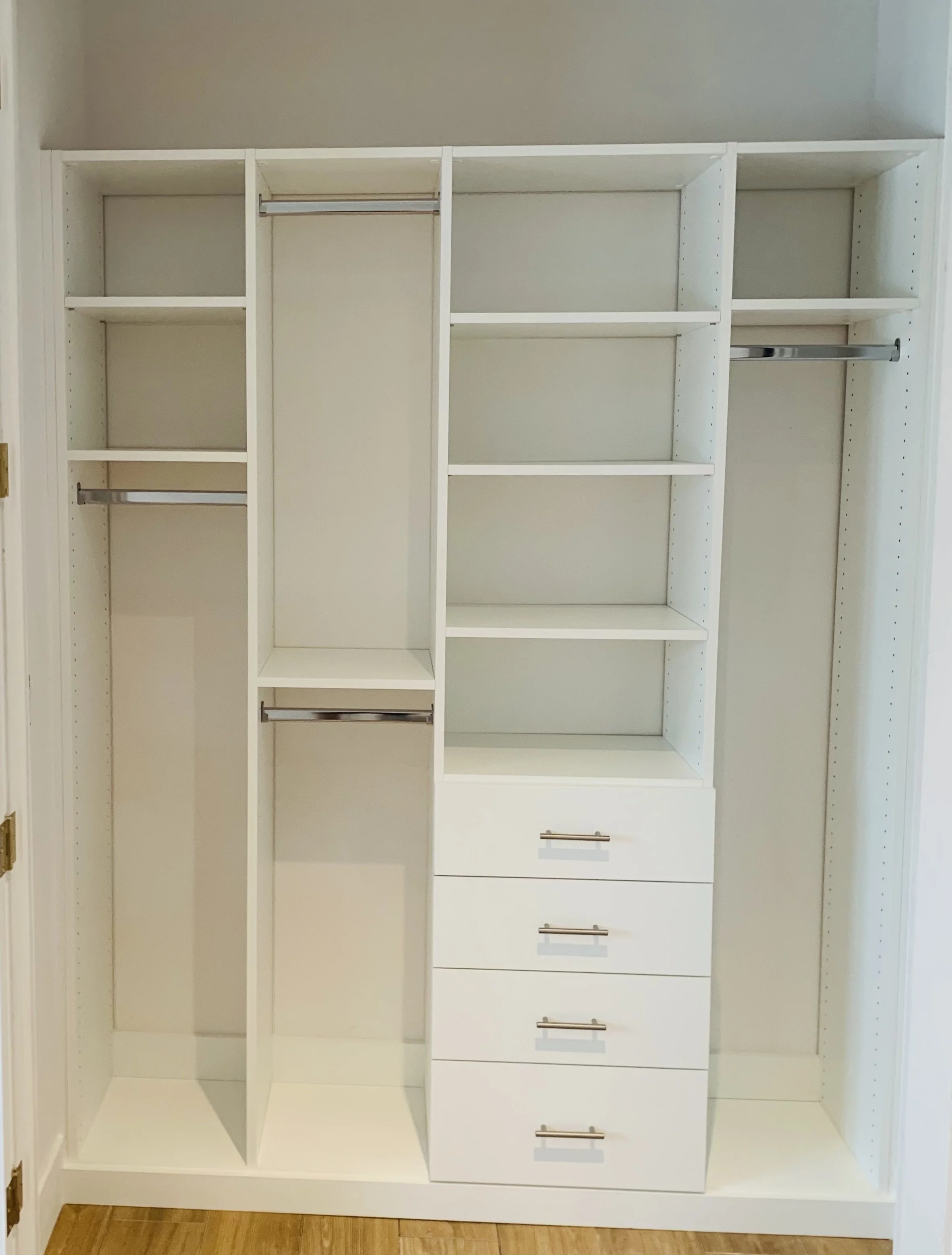“St. Pete” Reach -In Closet System