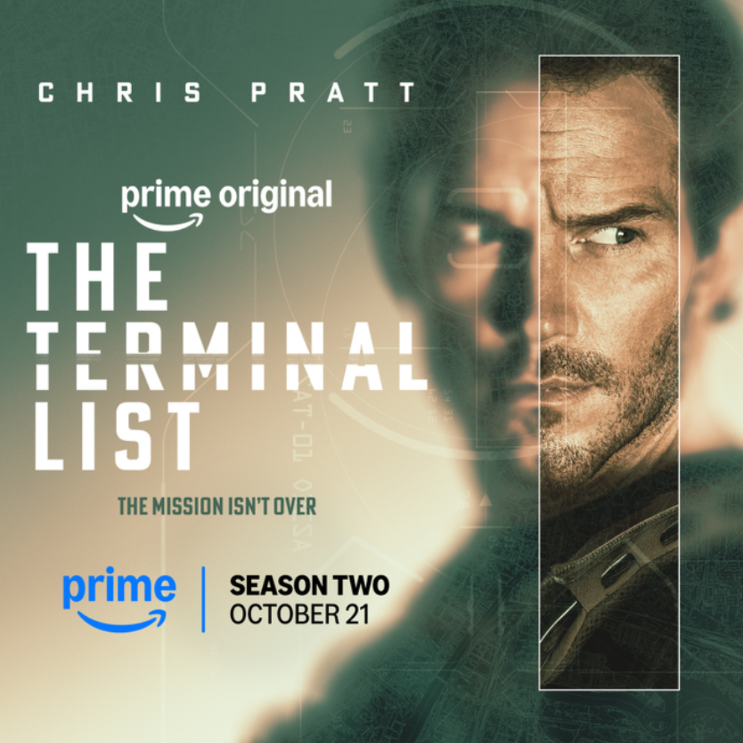 Prime Video Debuts The Terminal List Season Two Official Trailer and Key Art, Starring Chris Pratt