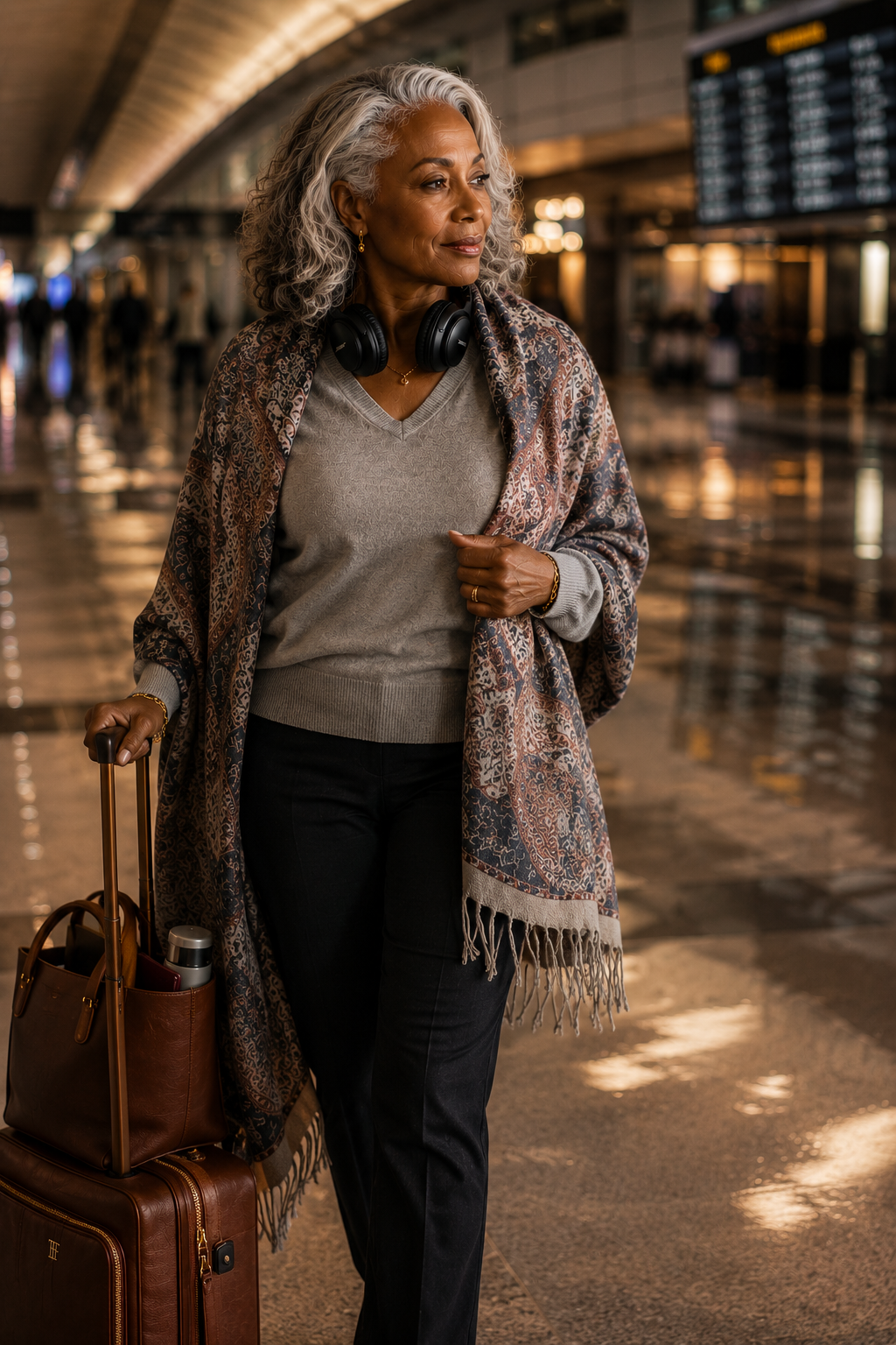 The Elegant Travel Accessories That Make Long Flights Feel Softer