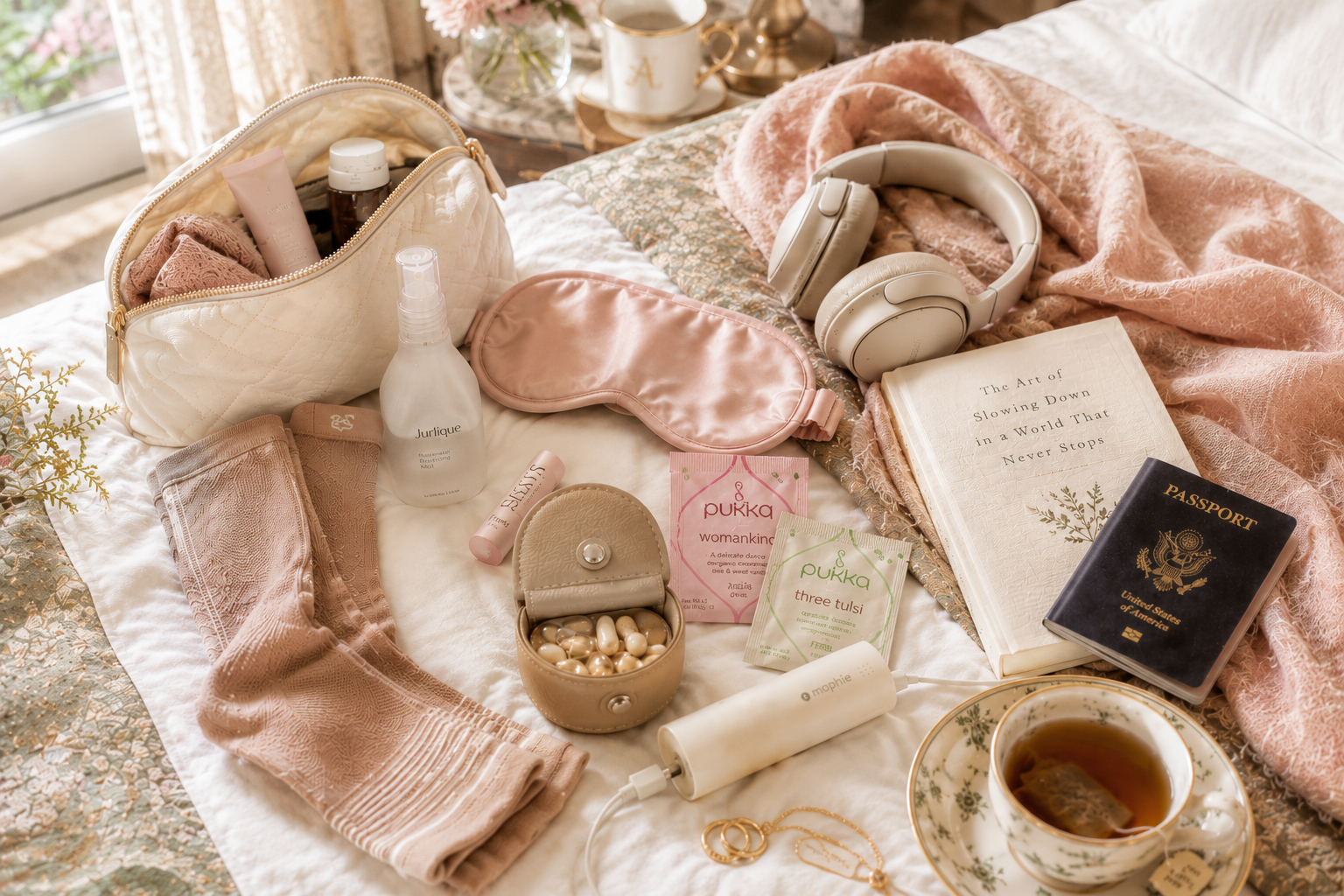 Elegant Flight Essentials for Women in Menopause