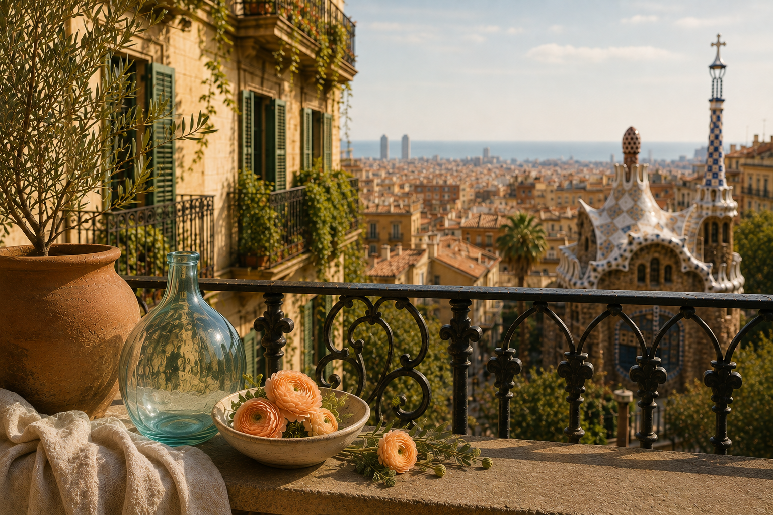 Barcelona's Layered Mineral Colors: A European Color Story