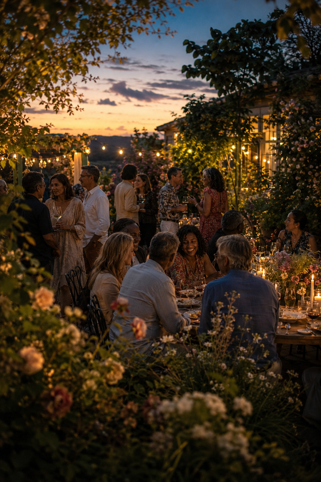 How to Create a Summer Evening Garden Party That Feels Effortlessly Beautiful
