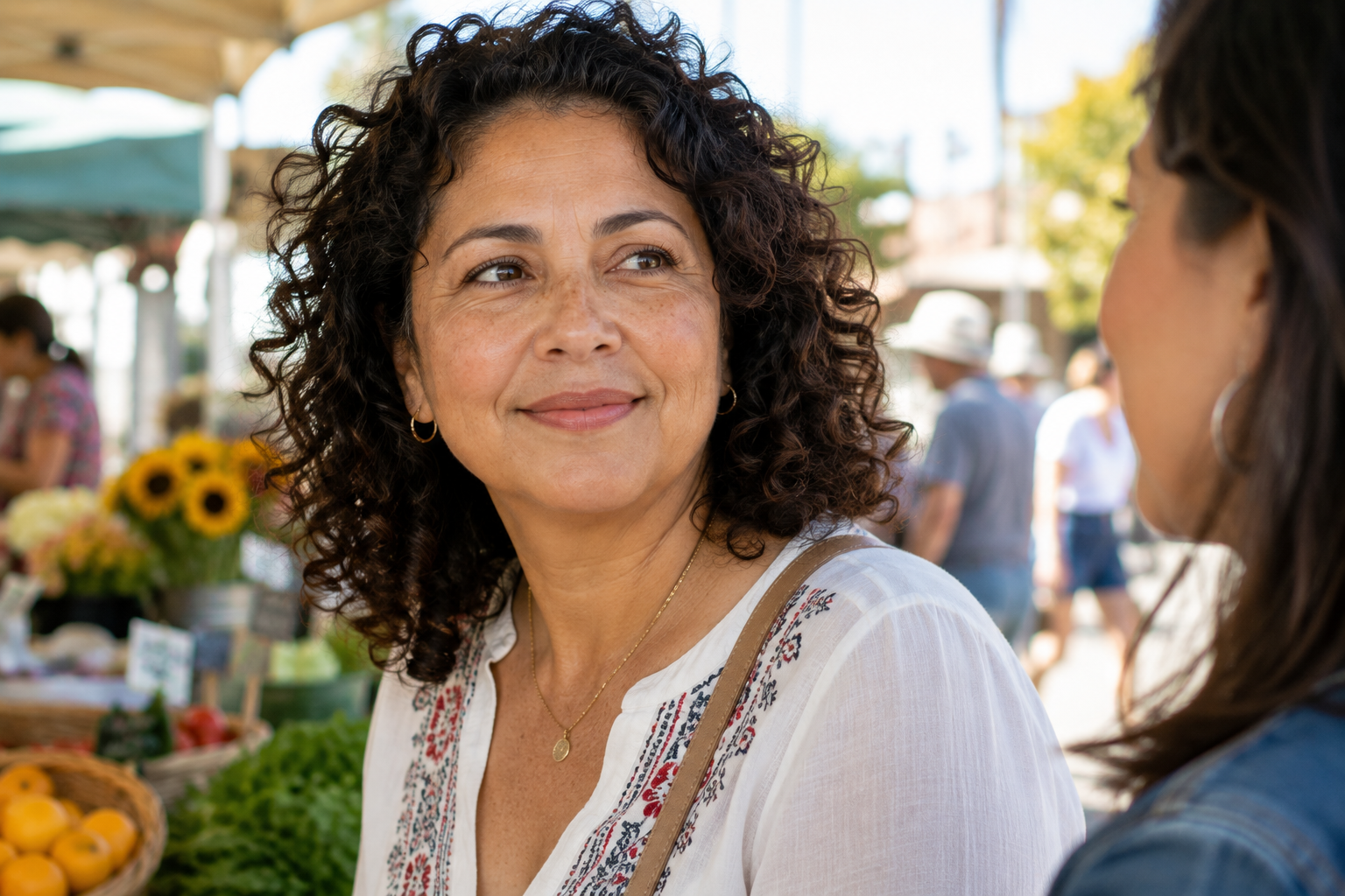 Barely there makeup for women over 50 lets real skin shine through with sheer coverage, minimal eye makeup, natural brows, soft cheek color and a sheer lip.