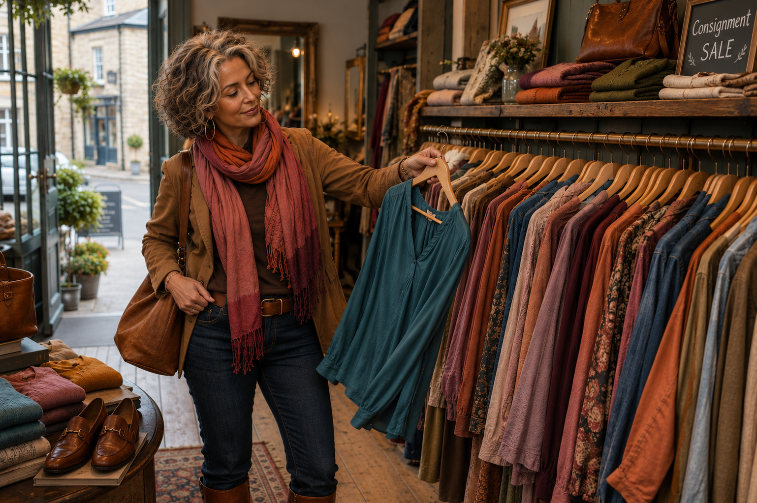 Soft Autumn style goes beyond beige and rust. See how muted teal, rose, burgundy, denim, camel and cognac expand this warm, softly blended seasonal palette.